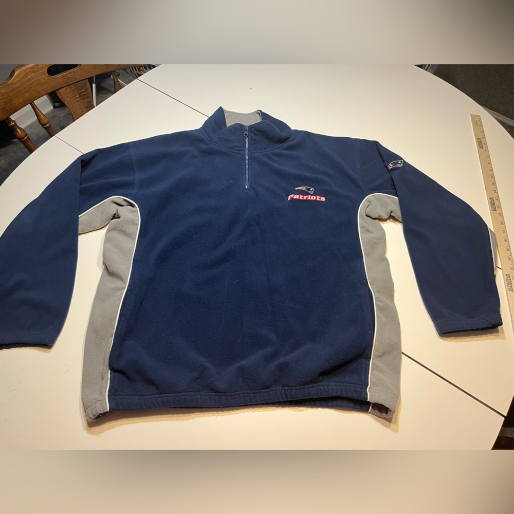 New England Patriots vintage XXL ? Men’s quarter zip NFL brand